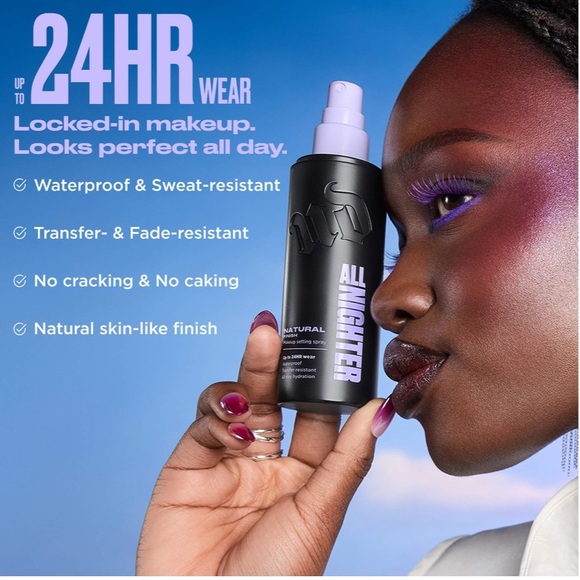 BNIB Urban Decay Mini All Nighter Setting Spray - Picture 2 of 6